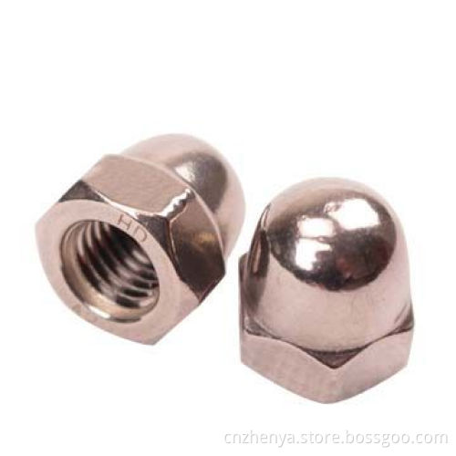 Connecting cap nut